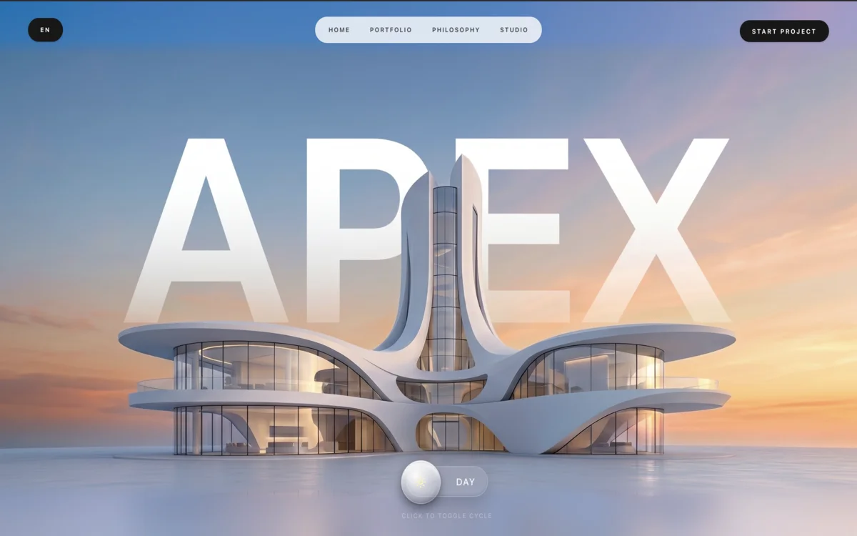 APEX Arquitetura - Landing Page